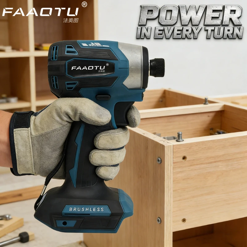 FAAOTU 173 Impact Driver, Same Quality & Look As MT, Handheld Cordless Screw Driving Tool Suitable for MT battery NO battery