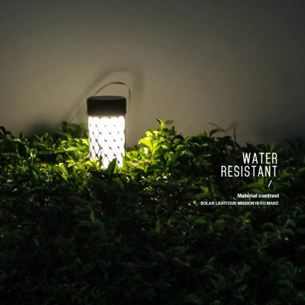 LED Solar Light para o exterior, Luminaria Street Lamp, Decoração do jardim, lanterna, impermeável, energia solar, gramado, Pathway Lights