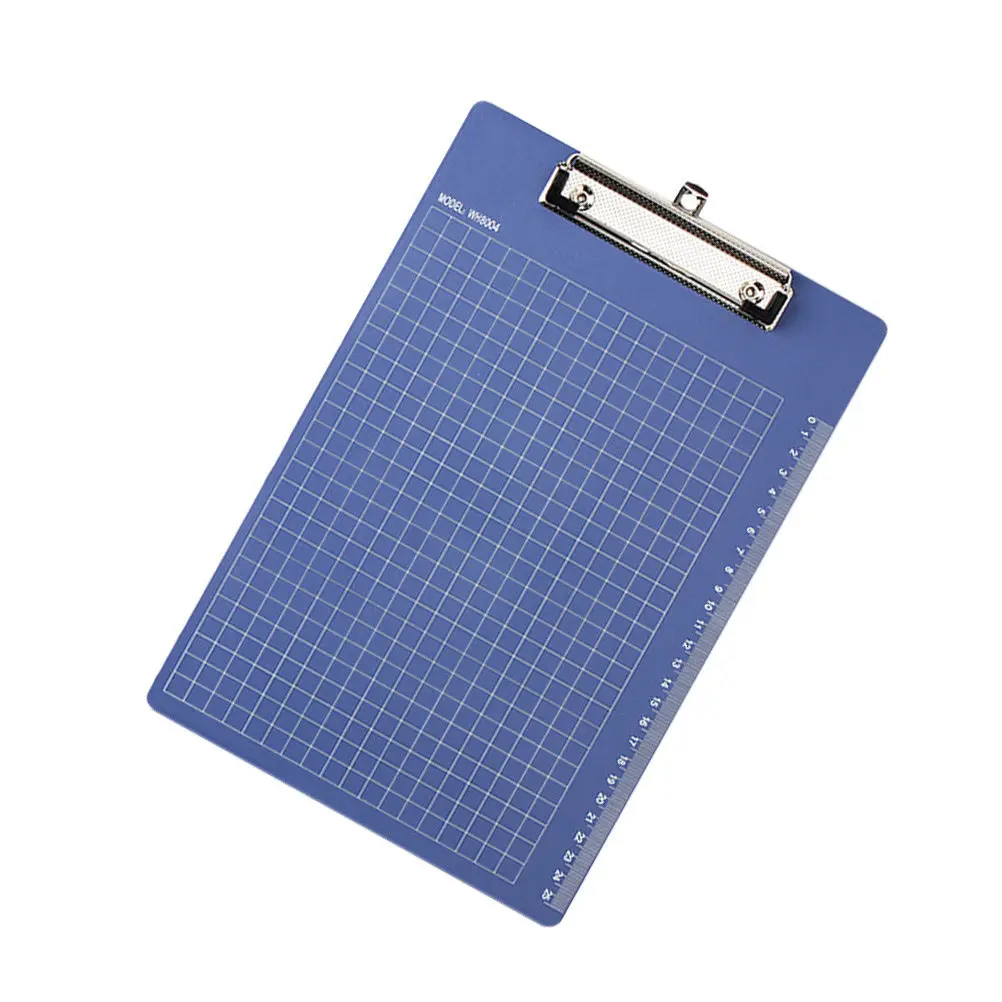 

3Pcs Plastic Clipboard Writing Board with Smooth Rounded Edges Lightweight Portable for Office School Use A4 Clip Board