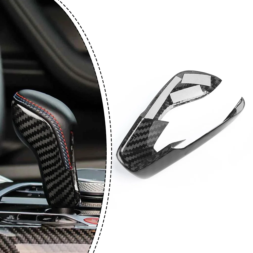 Accessorio automatico per cambio marcia in fibra di carbonio con rivestimento in fibra di carbonio come mostrato sull'immagine Installazione semplice in condizioni nuovissime