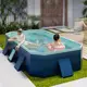 Piscina Plegable para Niños y Adultos Portátil