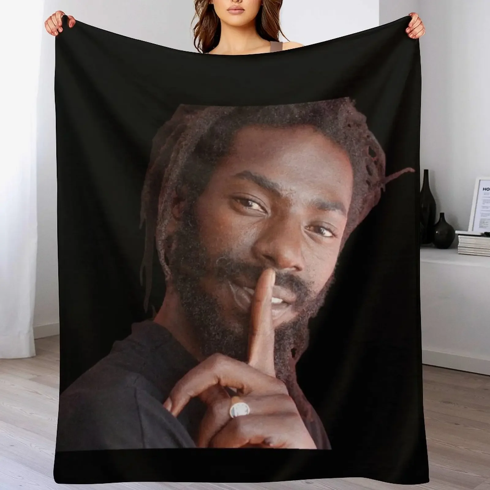 

Buju Banton Throw Blanket Multi Use Warm Blanket for Living Room Bedroom