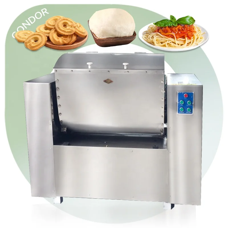 

Electric 400kg Cheap Industry Flour Mix Bread Knead Dough Mixer Horizontal Machine