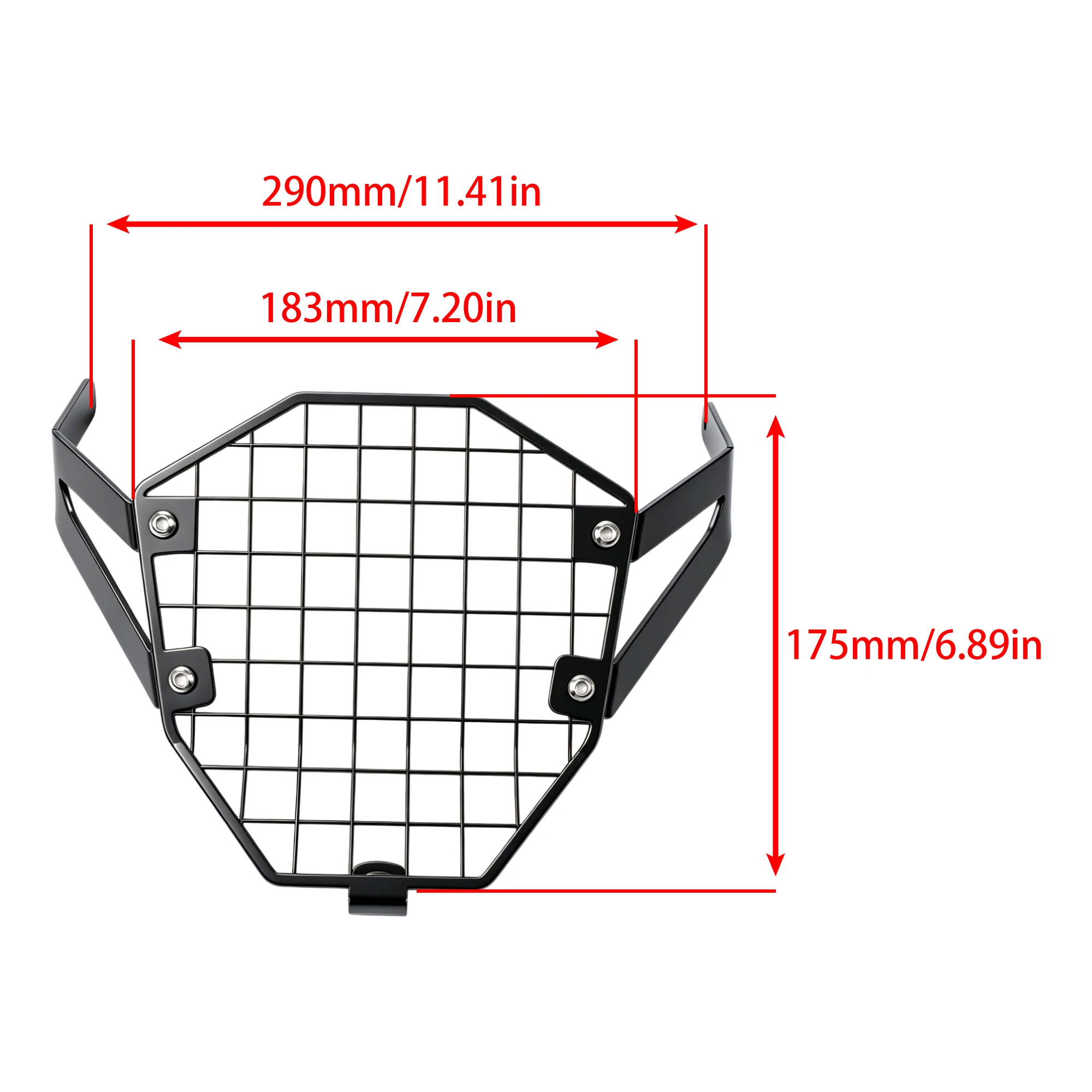 Motorcycle Headlamp Shield Headlight Guard Cover Mod Parts For Suzuki V-Strom 800DE 2023 2024 Off Road Bike Protector