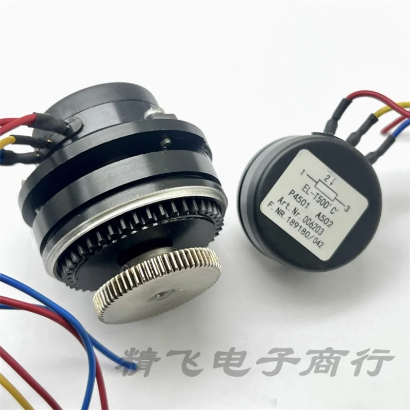 1 PCS used German Novotech angle sensor industrial P-4501-A502 conductive plastic potentiometer with gear