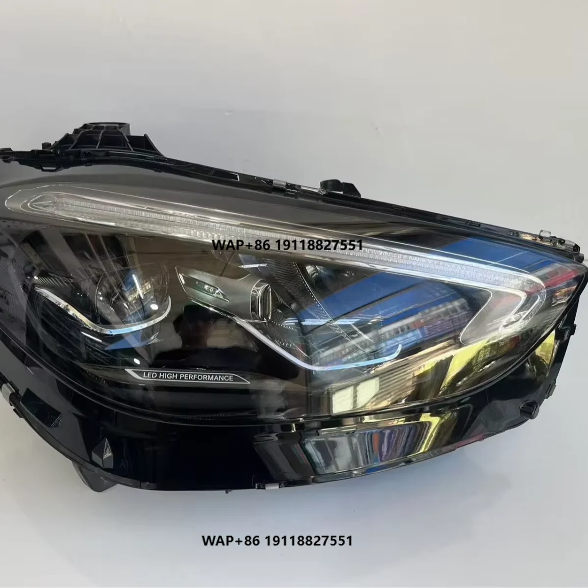 

For W206 Car Headlight A2069060903 A2069061003 High Quality 12V H3 Bulb Replacement with High Low Beam