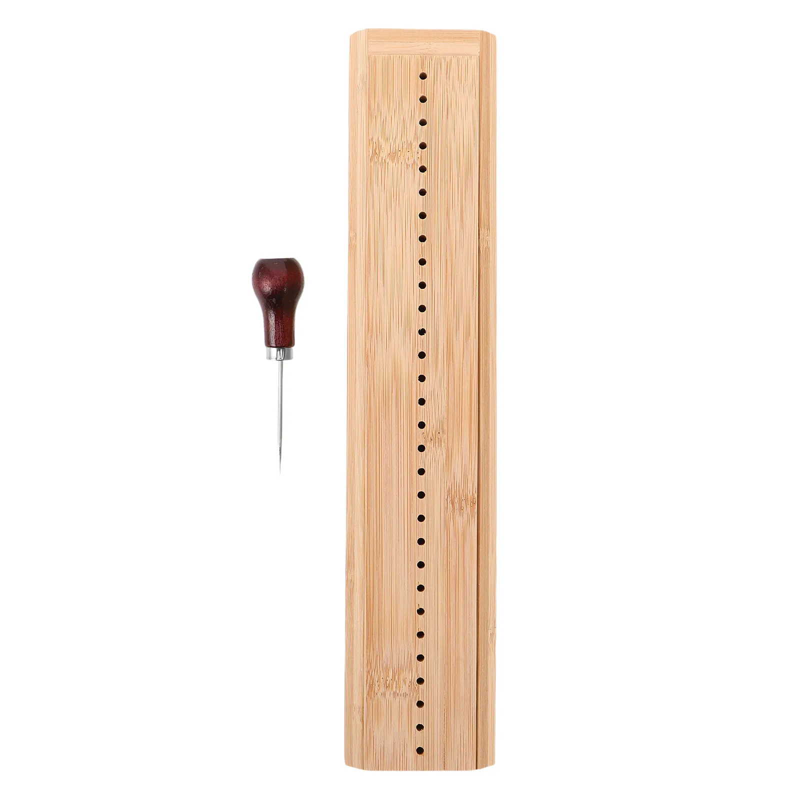 1set-bamboo-book-binding-cradle-punching-tool-awl-diy-manual-paper-binding-kit-wood-bookbinding-supplies-for-home-office-school