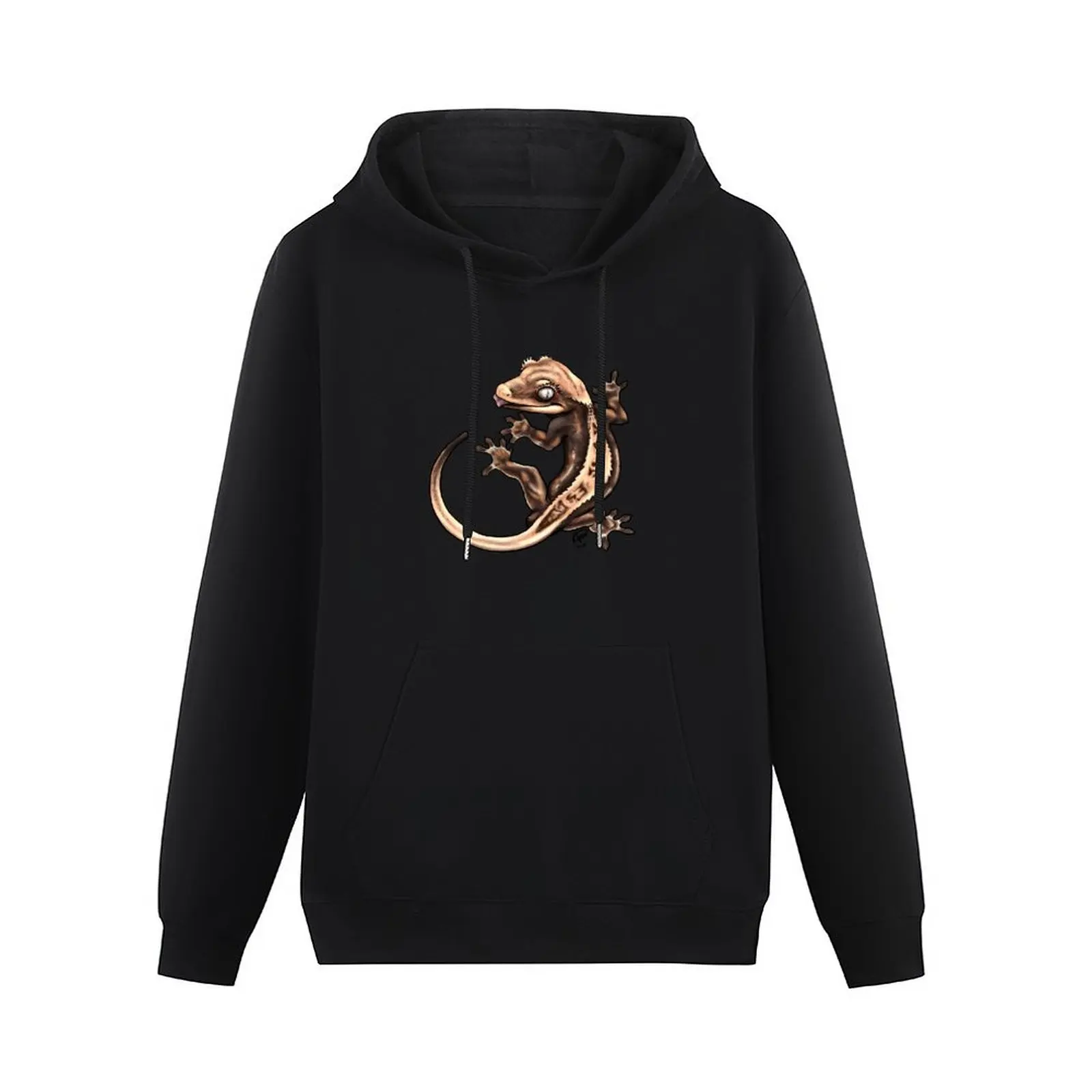 crested gecko Pullover Hoodie men's autumn clothes male clothes korean clothes hoodies for men high quality