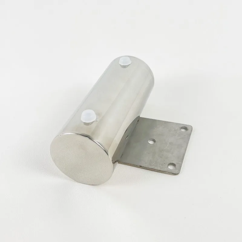 5 Cm Stainless Steel Silver Round Horizontal Support Legs for Furniture Storage Cabinets, Coffee Tables and Hardware Accessories