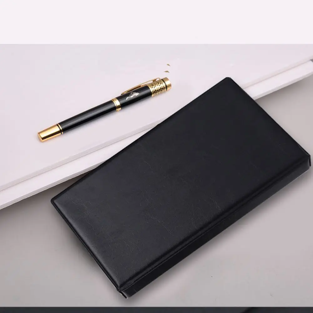 Multifunction Large Capacity Bank Cards ID Card Water-proof Business Cards Organizer Leather Card Bits Card Holder Storage Bag