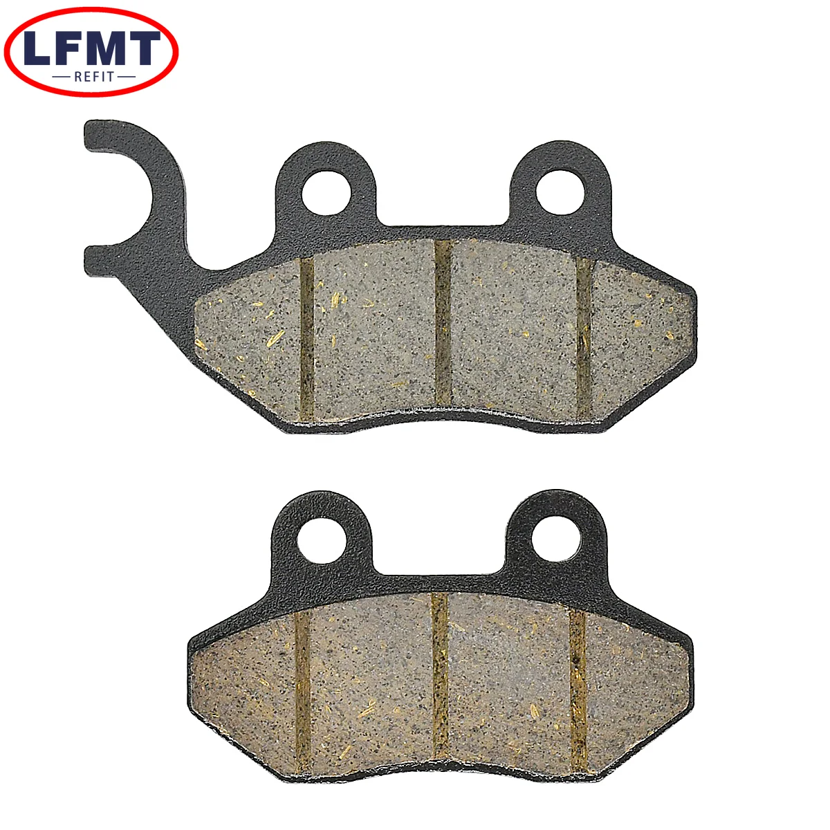 Motorcycle Front & Rear Brake Pads For SYM Jungle X'Pro 50 Jet 100cc Allo City Com Crox Fiddle Attila HD Megalo 125cc Universal - Image 3