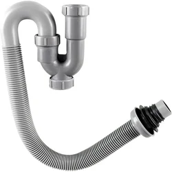 New Basin U-shaped Drain Pipe Washbasin Sink Sewer Drainage Retractable Deodorant Drain Hose Bath Parts