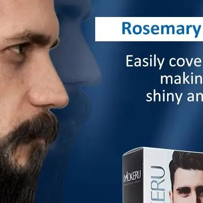 

Крем-краска для бороды и волос Black Beard с расческой, быстродействующий, стойкий, за 3 минуты