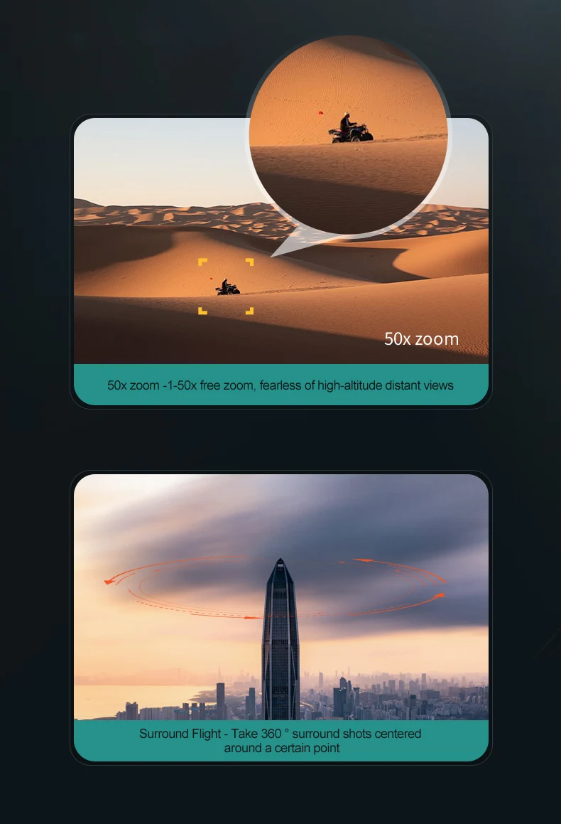 

Бесщеточный GPS-дрон с двойной камерой HD 8K 5G WiFi Дрон Интеллектуальный следящий об предотвращении препятствий Квадрокоптер Бесщеточный GPS-дрон