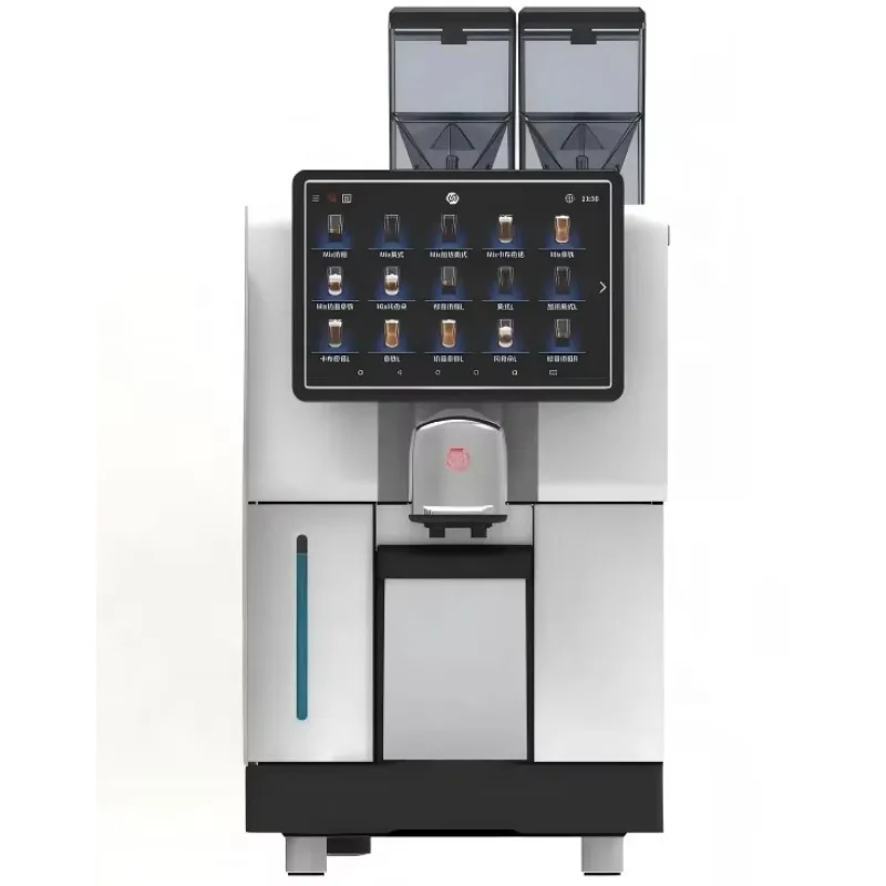 Automatic  Coffee Machine 10-Inch Intelligent Display Dual Coffee Bean Storage Metal  Shell Best Coffee Machine