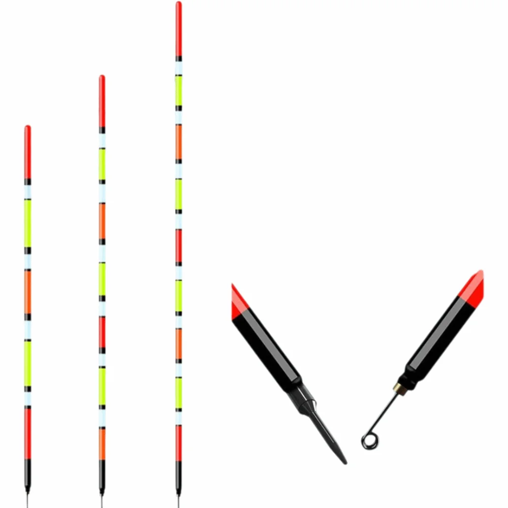 Eye-catching Straw Float Direct Insertion Model Grass Hole Extended Float Foot Ring Style Crucian Carp High Sensitivity Float