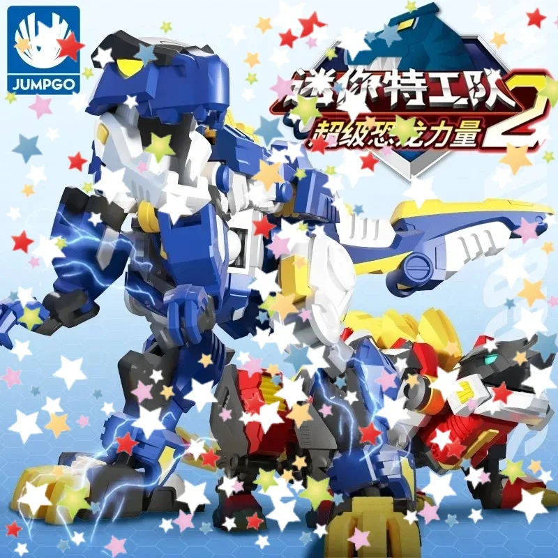 

new 2025 Mini Force 2 Super Dino Power Transformation Robot Toys Action Figures MiniForce X Simulation Animal Deformation