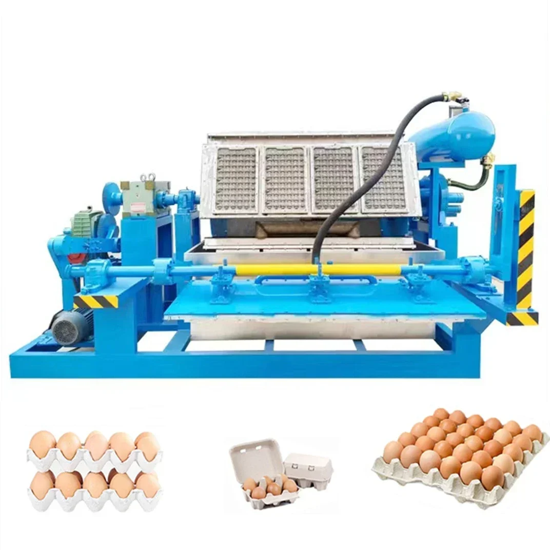 Paper Pulp Eggs Packaging Boxes Cartons Trays Molding Machines Manual Egg Tray Machine