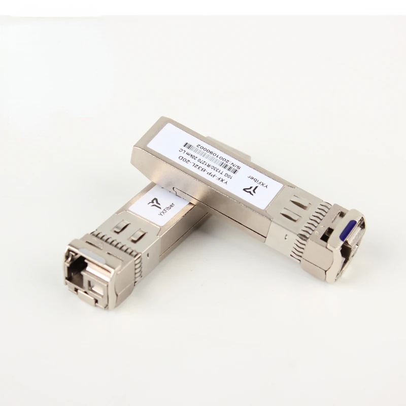 Telecommunication Product T1270/R1330nm SM Single 10G 20km SFP Module Price Fiber 10G Optic Transceiver