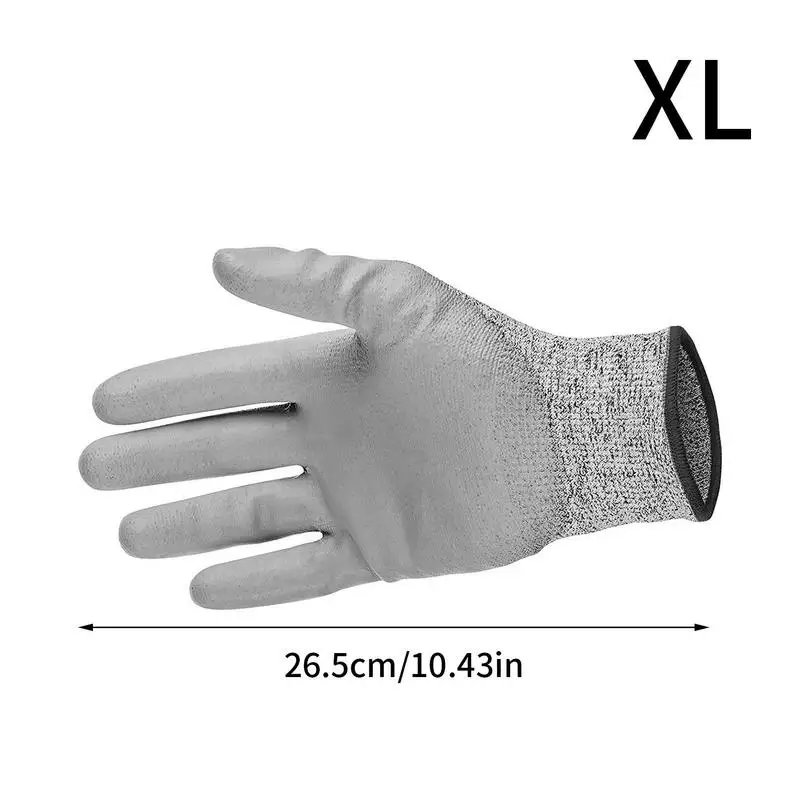 Guantes de seguridad anticorte Nivel 5, alta resistencia, industria, cocina, jardinería, antiarañazos, corte de vidrio, multiusos