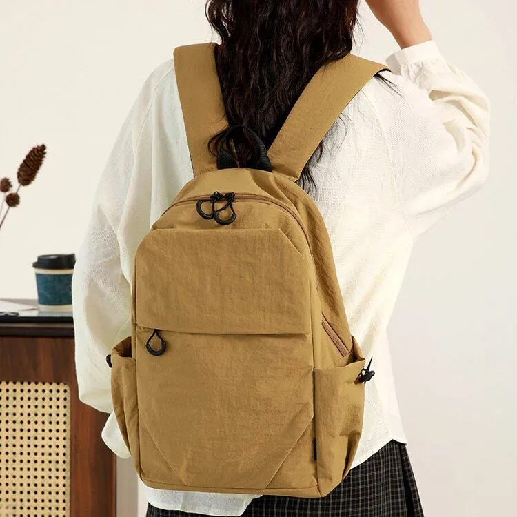 Lightweight Unisex Hiking Backpack Waterproof Computer Bag Casual Versatile College Student Bookbag Dual Shoulder Strap Bag