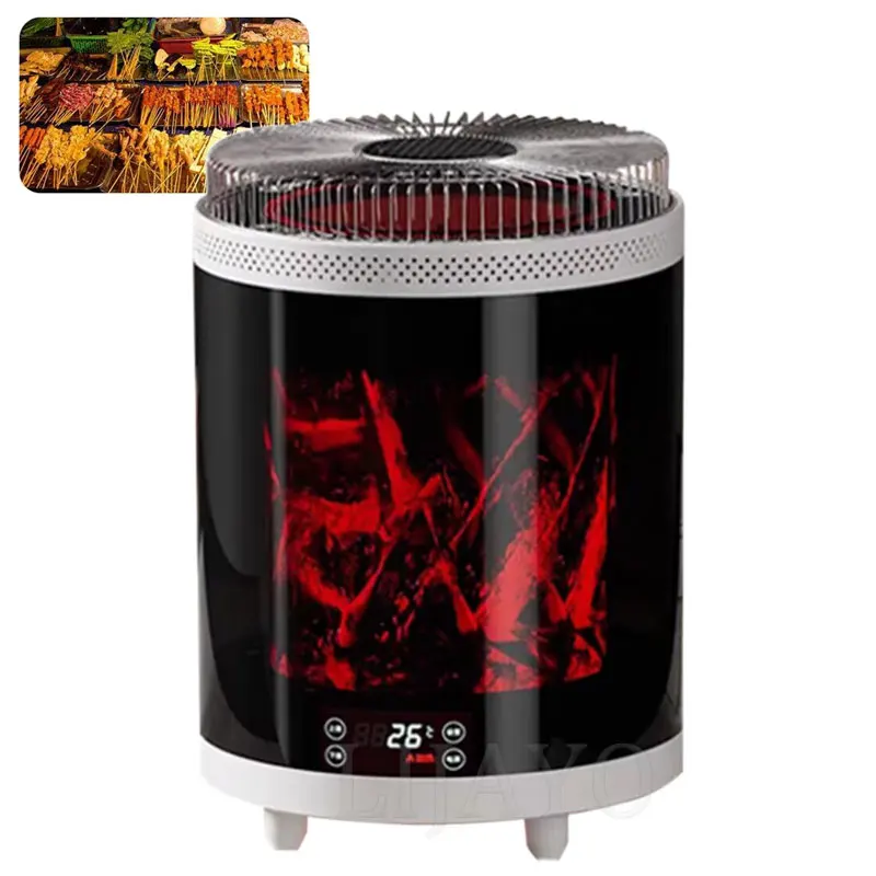 

New Dynamic Flame Graphene Warmer Whole House Household Heating Stove Energy Saving Storage Indoor Bedroom Grill Stove