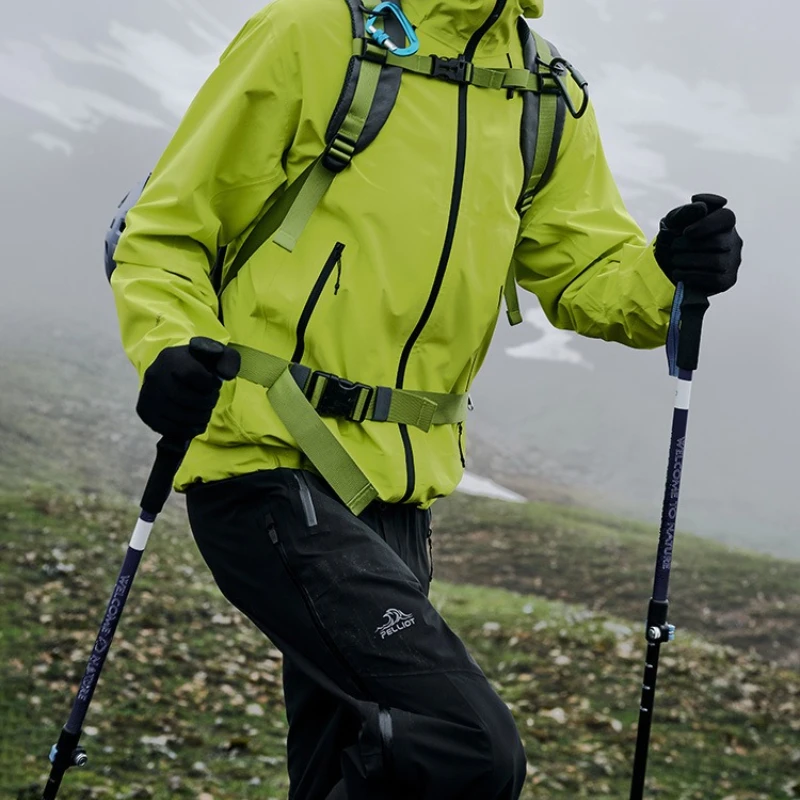 

Carbon Ultra Light Mountaineering Cane Outdoor Retractable Cane Carbon Fiber Non-slip Mountaineering Hiking Folding Cane