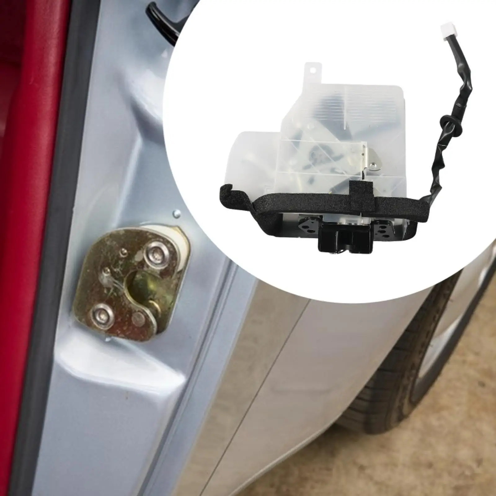 

Привод замка задней двери багажника, автомобильная часть, гараж, заменяет деталь, простая в установке 6911035082 для Toyota для 4runner 2010-2021 автомобиля