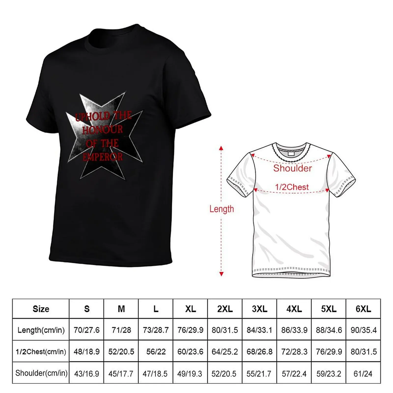 Templar Vow - Uphold the Honour of the Emperor! T-Shirt summer shirt plain Men's t-shirts