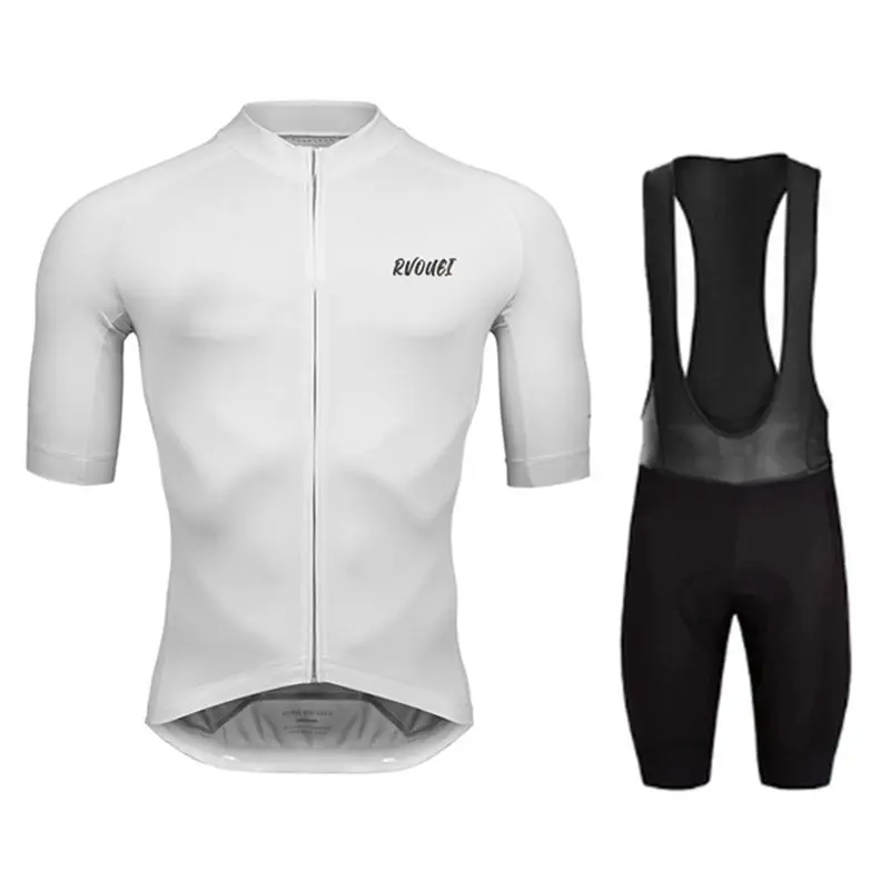 AliExpress SRAM New Rvouei Cycling Jersey Sets Summer Short Sleeve Bicycle Breathable Men's MTB Bike Clothing Maillot Ropa Ciclismo Uniform Suit