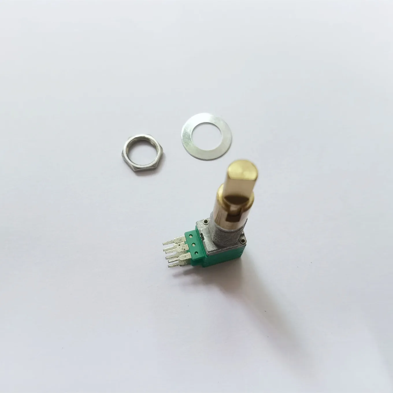 Original new 100% double precision potentiometer R09 TYPE double biaxial A10K car navigation volume sound 6pin (SWITCH)