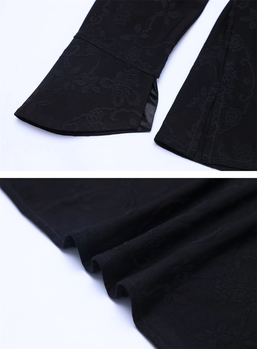 New Chinese Style Vintage Bottoming Shirt Women Stand-up Collar Jacquard Temperament Blouse Autumn Winter Plus Velvet Inner Tops