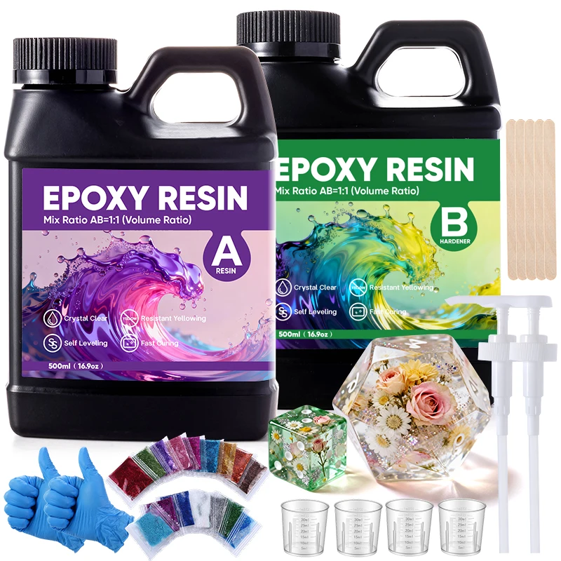 kit-de-resina-epoxi-500-1000ml-transparente-sin-burbujas-y-sin-amarilleamiento-resina-epoxi-para-moldeo-manualidades-arte-joyeria