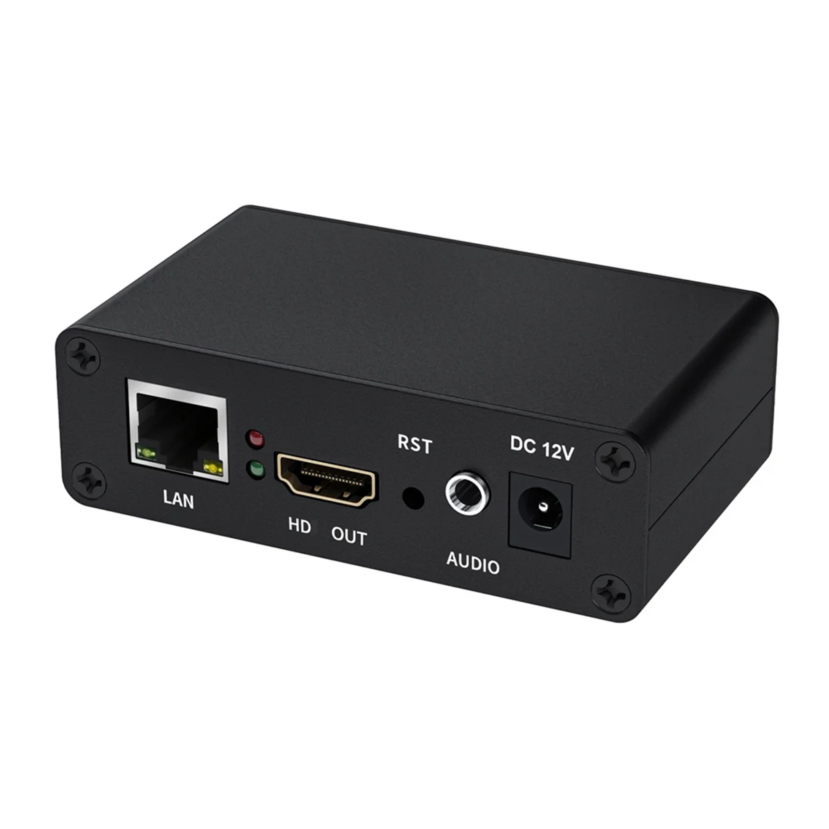 핫 세일 FHD IP-HDMI 비디오 디코더 스트림 H.265 H.264 RTSP SRT RTSP Rtmp USB 플래시 디스크 플레이어