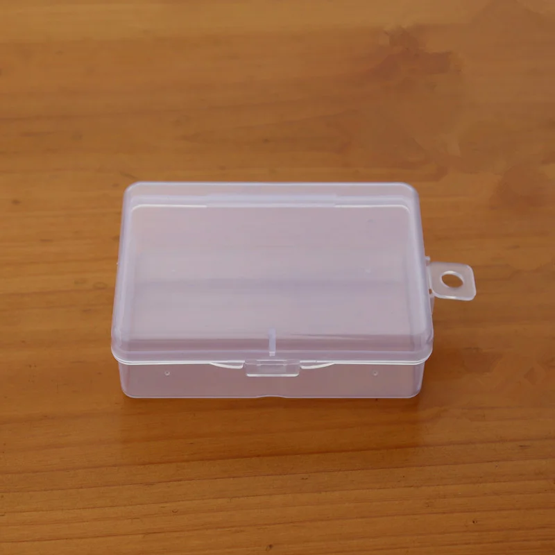 1pc Plastic Transparent Box For Desk Storage Student Stationery Box Large Size Sorted And Organized