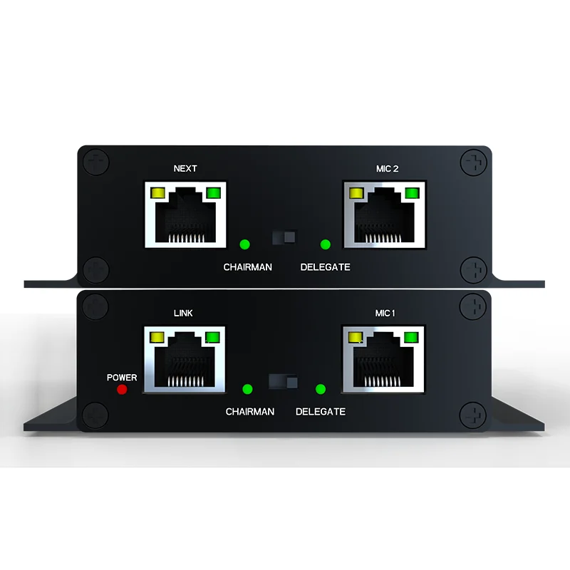 IT90 MIC-IoT Wired Gooseneck Microphone System Embedded Audio Conference with Voting Function for Meetings and Conferences