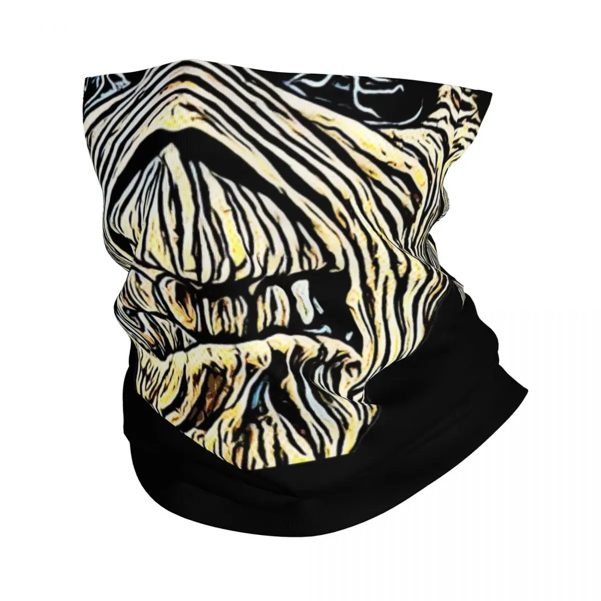 Horror Eddie Bandana Neck Cover Printed Face Scarf Warm Balaclava Cycling for Men Women Adult Breathable