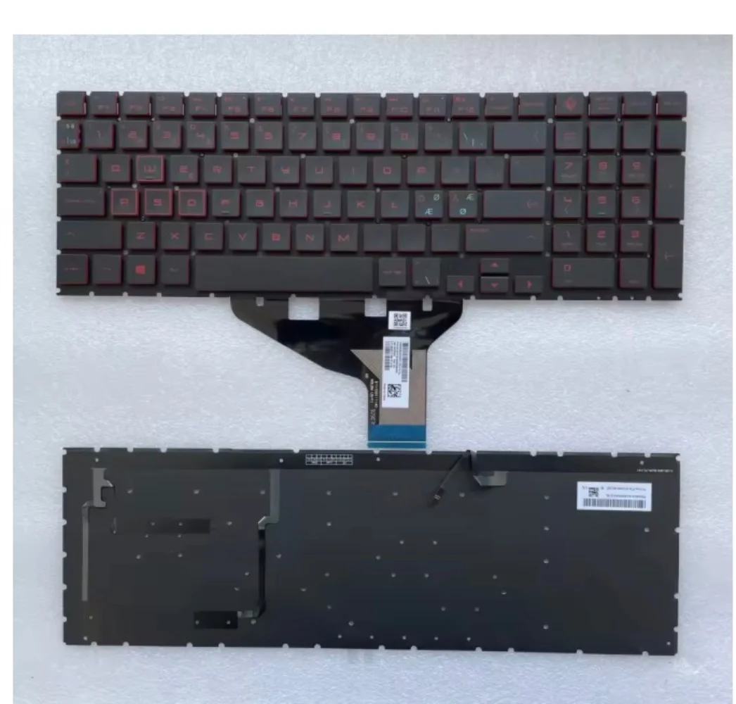 

UK/RU FR Норвегия Клавиатура для ноутбука с подсветкой для HP 15-DH 15-DC Q211 C143 OMEN 15 DC0003la DC005TX DC0004TX 15-DH TPN-Q211