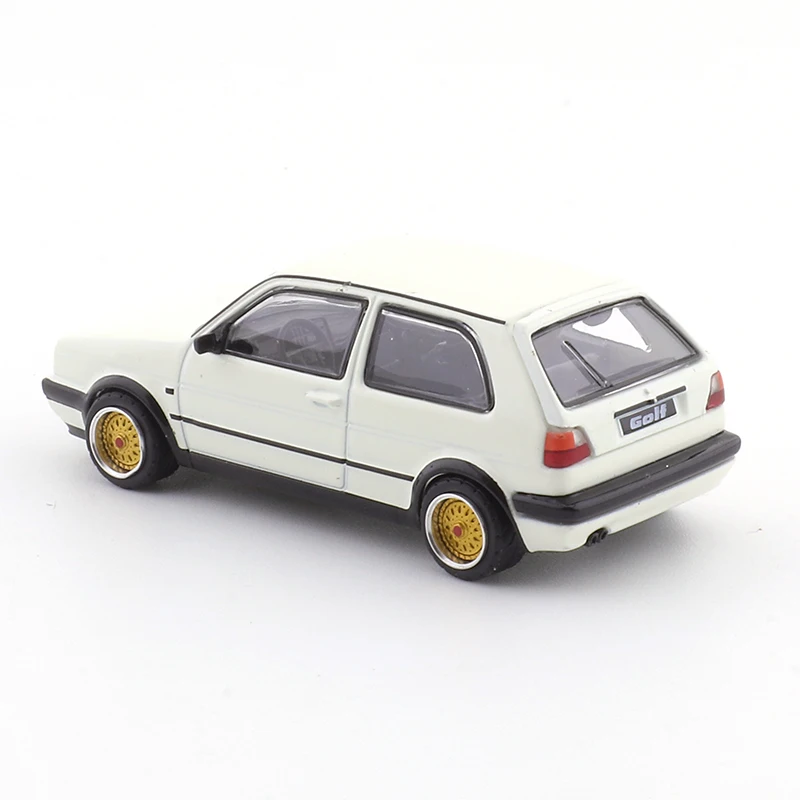 XCARTOYS POP RACE 1/64 Golf GTI MK2 White Diecast Automotive Model Ornaments Cas Toys Gift Decorations