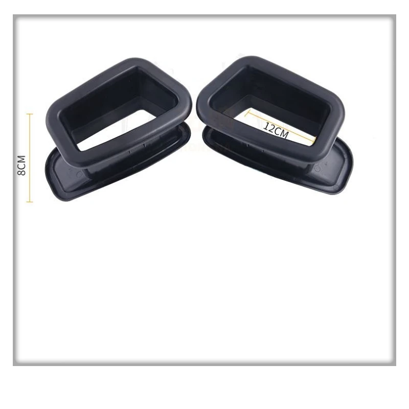 Auto Seat Clamps 12*10*8cm Window Clamp Spare Part Car Racing Sport Seat Stickers Chair Hole Decorative Frame