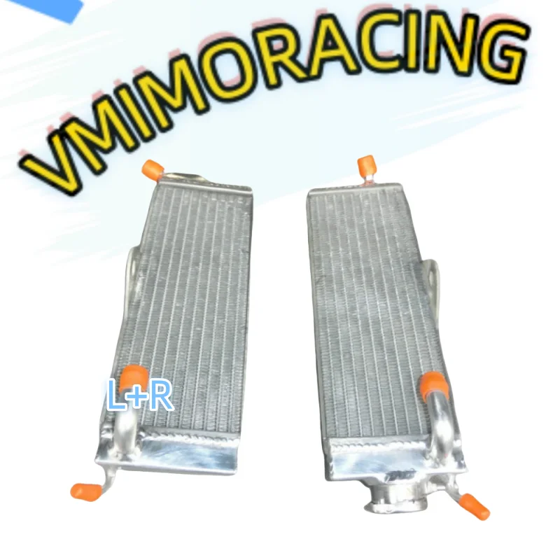 

L+R Aluminum radiator fit HONDA CR500 CR500R CR500 R CR 500R for 1985 - 1988 1986 1987 FIT 88 87 86 85 express logistics