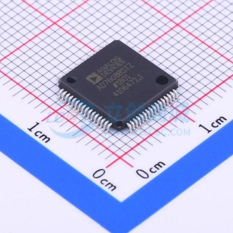 1 PCS/LOTE AD7608BSTZ AD7608BSTZ-RL AD7608 LQFP-64 100% New and Original IC chip integrated circuit