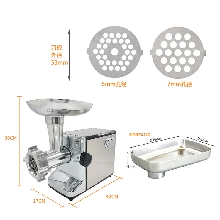 High quality Industrial meat grinding Machine new electric  mincer Chicken Fish Bone Beef Meat Mince Mincer Grinder