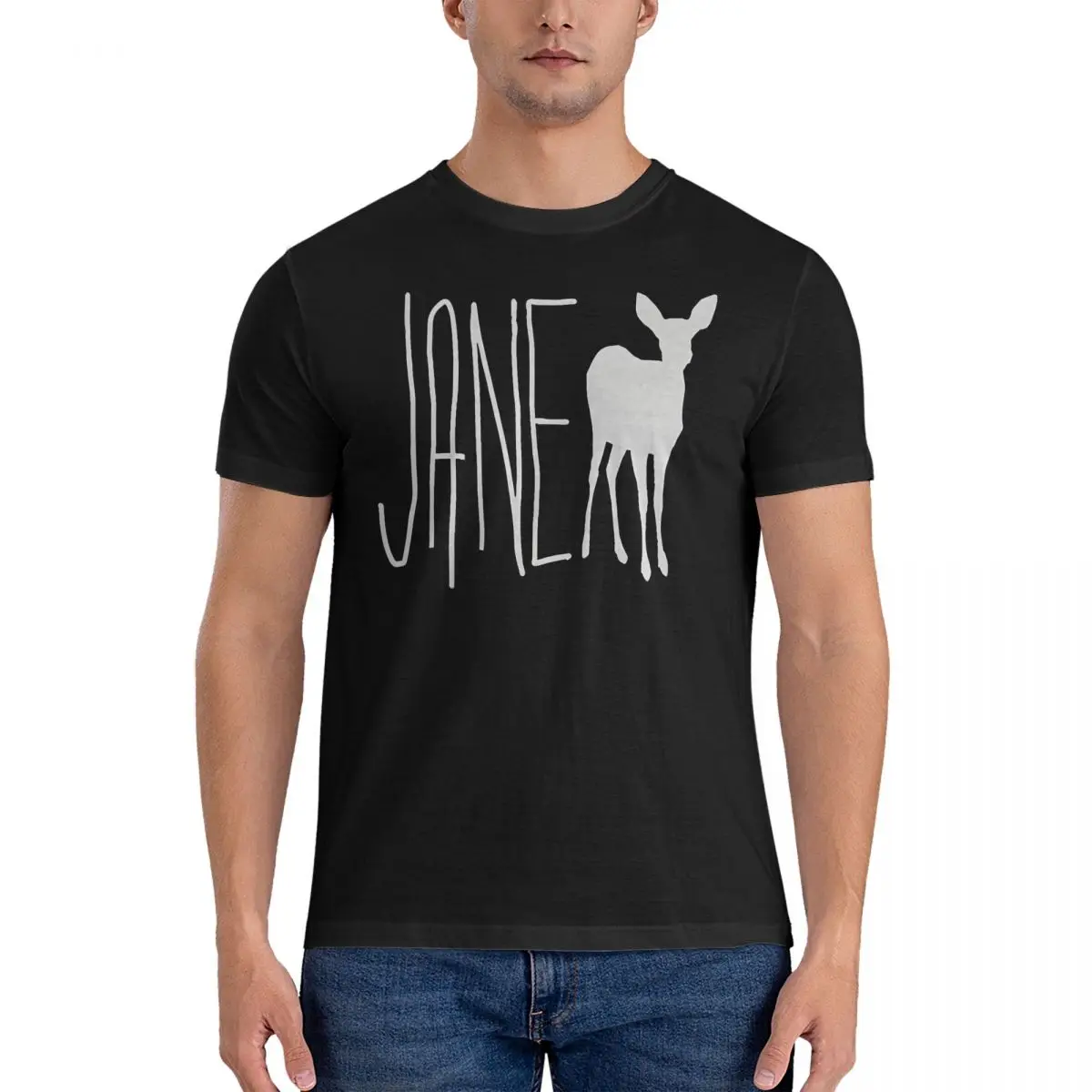 Jane Doe Men's T Shirts Life Is Strange Casual Tees Short Sleeve O Neck T-Shirt Pure Cotton Gift Idea Tops