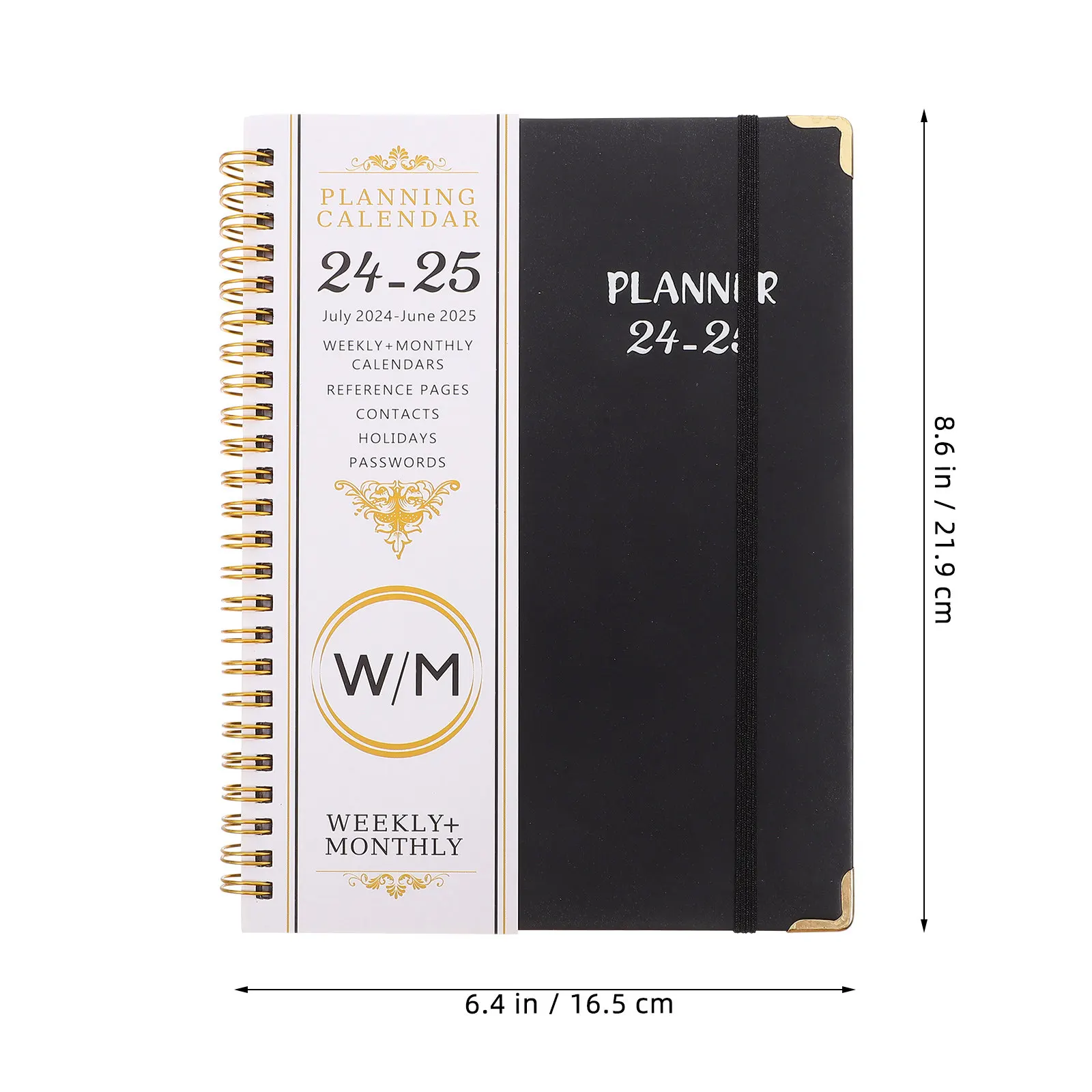 Spiral Notebook Thick Journal Multi-Function Notepad Schedule List Scrapbook Study Memo Note Work Academic Diary Personal