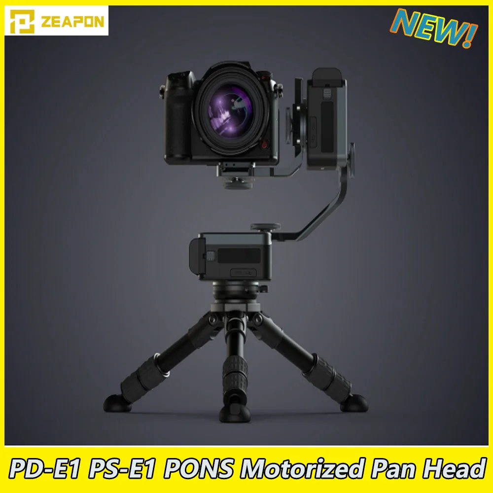 ZEAPON PONS Motorized Pan Head DSLR Camera Video Double Distance Portable Rail System PS-E1 PD-E1