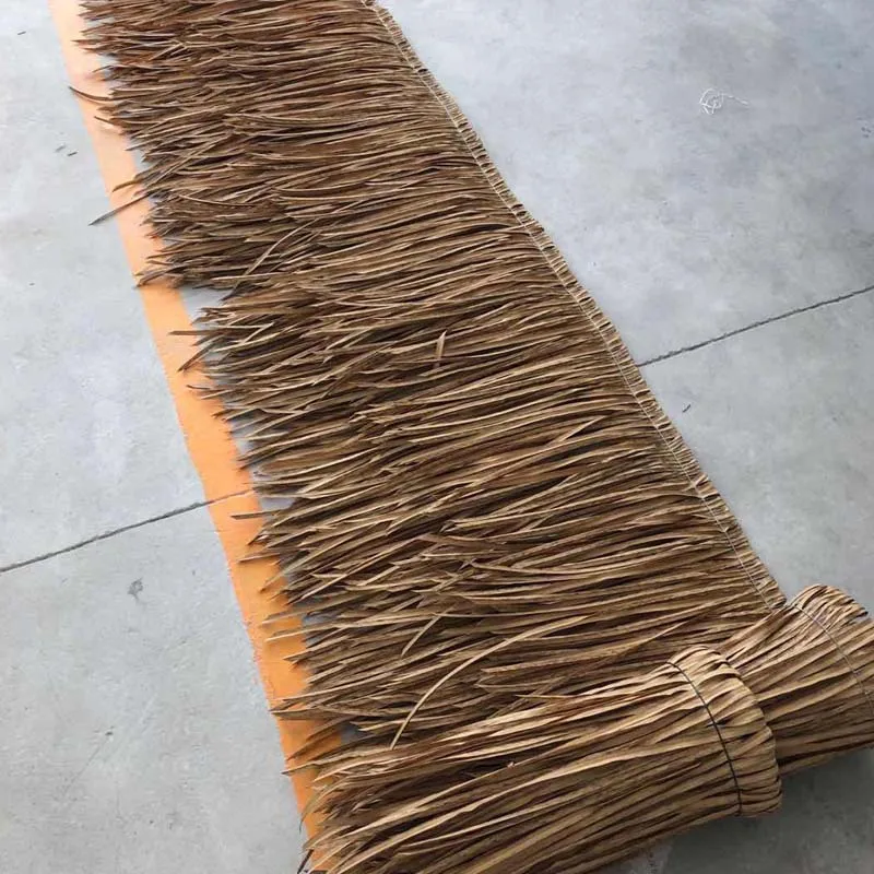 100cm Simulation Straw Thatch Artificial Synthetic Grass for Home Chalet Villa Gazebo Repair Material Farm Garden Decor