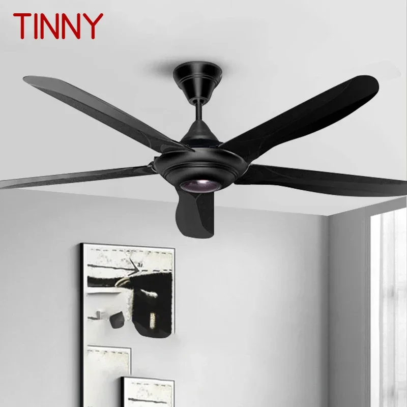 TINNY Nordic Without lights Ceiling Fan Modern Minima lism Living Room Bedroom Study Cafe Hotel