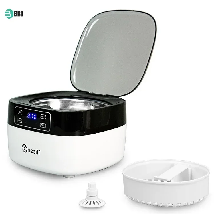 Venta caliente Mini limpiador ultrasónico Industrial portátil limpiador de joyas ultrasónico para el hogar limpiadores ultrasónicos