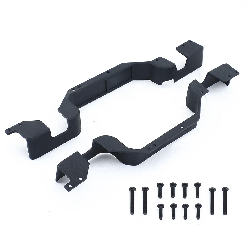 2 stuks Simulatie Spatbord voor 1/18 RC Crawler Auto Traxxas TRX4-M Defender D90 D110 Upgrade Onderdelen